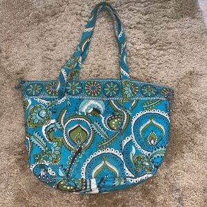 Vera Bradley light blue bag